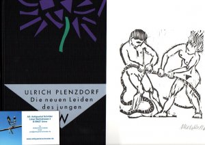 gebrauchtes Buch – Plenzdorf, Ulrich – Die neuen Leiden des jungen W.  [Vorzugsausgabe]. Mit 9 Originalholzschnitten von Harald Metzkes. Buchausstattung Juergen Seuss