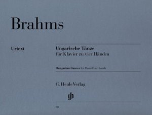 neues Buch – Johannes Brahms – Ungarische Tänze WoO1 Nr.1-21