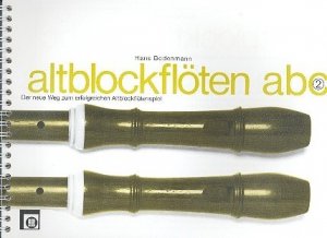 neues Buch – Hans Bodenmann – Altblockflöten-ABC Band 2