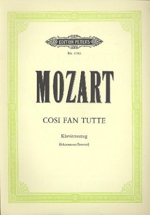 neues Buch – Mozart, Wolfgang Amadeus – Cosi fan tutte