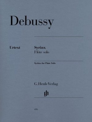 neues Buch – Claude Debussy – Syrinx