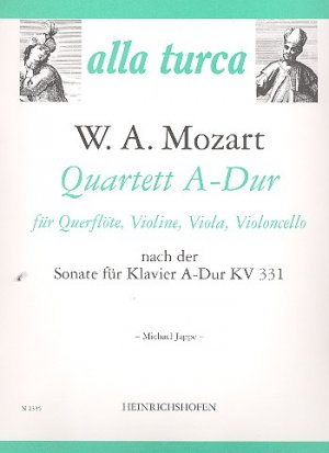 Quartett a-Dur nach der Sonate KV331