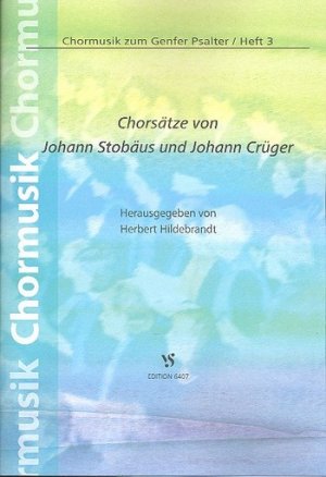 neues Buch – Chorsätze von Johann Stobäus und neues Buch – Chorsätze von Johann Stobäus und