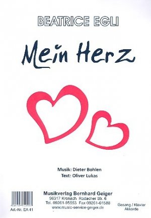 neues Buch – Dieter Bohlen – Mein Herz