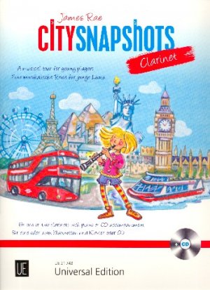 neues Buch – James Rae – City Snapshots (+Daten-CD)