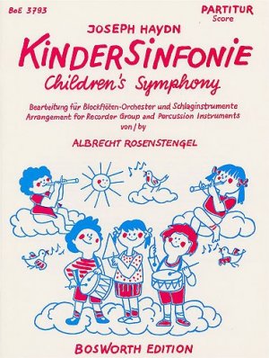 Kindersinfonie für 4 Blockflöten