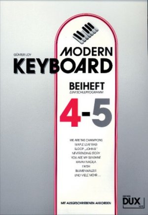 Modern Keyboard - Beiheft 4-5 zur Schule