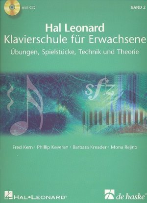 neues Buch – Barbara Kreader – Hal Leonard Klavierschule für Erwachsene Band 2 (+ 2 CD's)