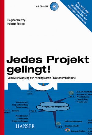 gebrauchtes Buch – Herzog, Dagmar und Helmut Reinke – Jedes Projekt gelingt!: Vom MindMapping zur reibungslosen Projektdurchführung