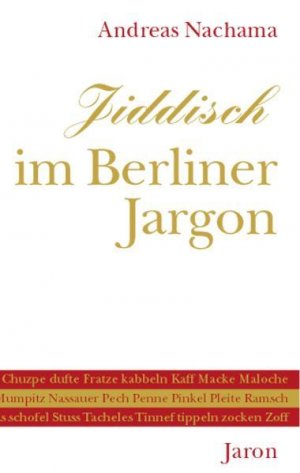 gebrauchtes Buch – Andreas Nachama – Jiddisch im Berliner Jargon