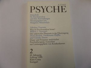 Zeitschrift für Psychoanalyse und ihre Anwendungen Heft 2 49. Jahrgang