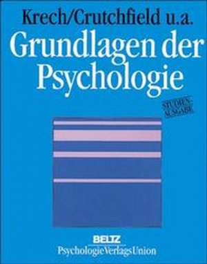 gebrauchtes Buch – Benesch, Hellmuth, David Krech S Crutchfield Richard u – Grundlagen der Psychologie