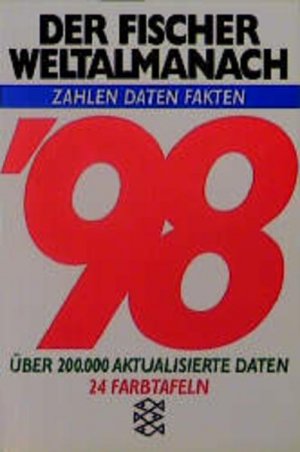 gebrauchtes Buch – Baratta Mario – Der Fischer Weltalmanach '98: Zahlen, Daten, Fakten (Fischer Taschenbücher)