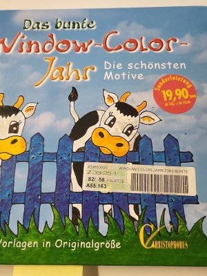 gebrauchtes Buch – Daum/Göhr/Hettinger/Huber/Vogelsang/Wagener – Das bunte Window-Color-Jahr