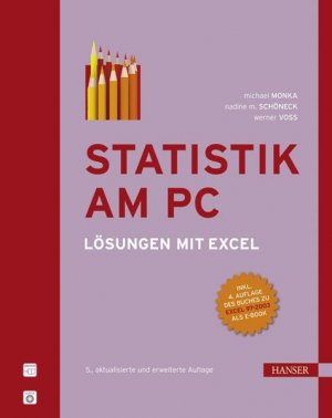 gebrauchtes Buch – Monka, Michael, Werner Voß und M – Statistik am PC: Lösungen mit Excel