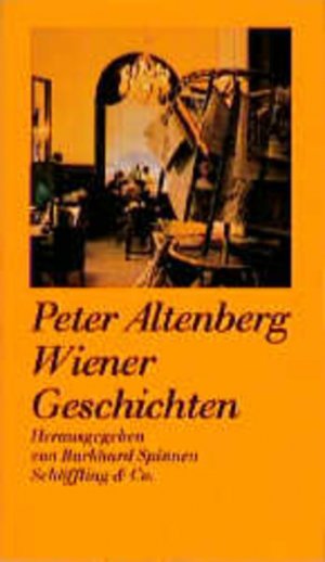 gebrauchtes Buch – Spinnen, Burkhard und Peter Altenberg – Wiener Geschichten