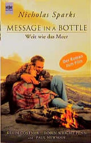 gebrauchtes Buch – Nicholas Sparks – Message in a Bottle: Der Roman zum Film (Heyne Allgemeine Reihe (01))