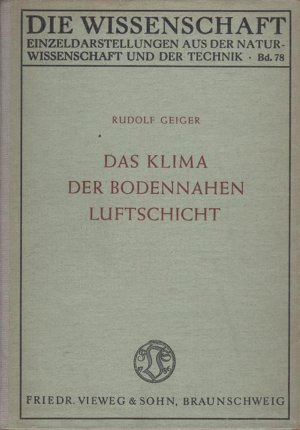 Das Klima der bodennahen Luftschicht