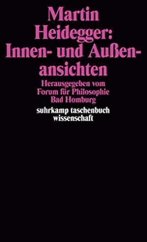 gebrauchtes Buch – Blasche, Siegfried  – Martin Heidegger: Innen- und Aussenansichten. hrsg. vom Forum für Philosophie Bad Homburg. [Siegfried Blasche ...] / Suhrkamp-Taschenbuch Wissenschaft ; 779