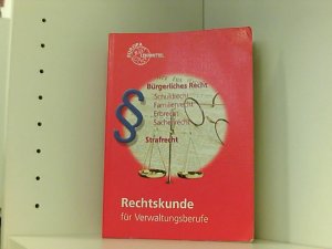 gebrauchtes Buch – Heinzelmann, Gustav – Rechtskunde für Verwaltungsberufe