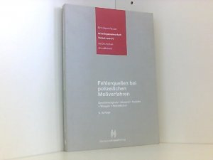 Fehlerquellen bei polizeilichen Meßverfahren. Geschwindigkeit. Abstand. Rotlicht Geschwindigkeit - Abstand - Rotlicht