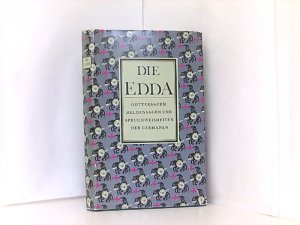 gebrauchtes Buch – Harri Günther – Die Edda.- Goettersagen , Heldensagen und Spruchweisheiten der Germanen .-Nach der Heldenschrift des Brynjolfur Sveinsson