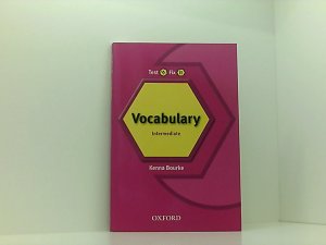 Vocabulary, Intermediate (Test It, Fix It)