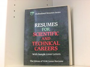 Resumes for Scientific and Technical Careers (Resumes for Business Management Careers)