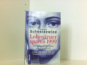 gebrauchtes Buch – Günther Schneidewind – Lohnsteuer sparen 1999