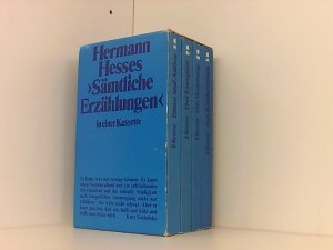 gesammelte erzählungen. Bd. 1 bis 4: aus kinderzeiten, die verlobung, der europäer, innen und außen