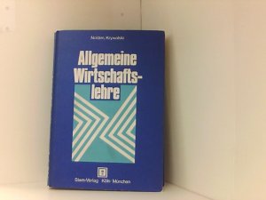 Allgemeine Wirtschaftslehre