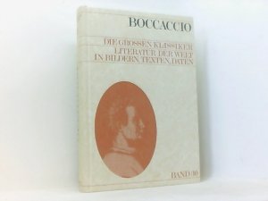 gebrauchtes Buch – Giovanni, Boccaccio und Flaig Egon – Giovanni Boccaccio - Die grossen Klassiker - Literatur der Welt in Bildern, Texten, Daten