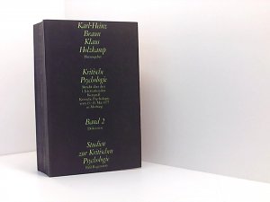 gebrauchtes Buch – Kongreß Kritische Psychologie <1, 1977, Marburg, Lahn>: Bericht über den 1.[ersten] Kongreß Kritische Psychologie in Marburg. Diskussionen