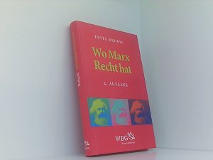 gebrauchtes Buch – Fritz Reheis – Wo Marx Recht Hat