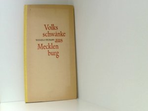 antiquarisches Buch – Volksschwänke aus Mecklenburg