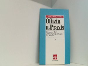 Schmerzen (Teil 1). Entstehung, Fragestellungen und Therapie