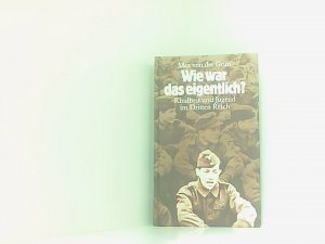 Wie war das eigentlich? Kindheit u. Jugend im Dritten Reich,1979, gebundene Ausgabe,Max von der Grün