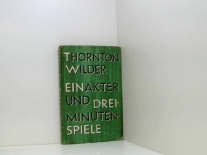 Einakter und Dreiminutenspiele,Übersetzung von Herberth E. Herlitschka, deutsche Erstausgabe, 1.-5. Tausend