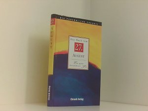 Die Persönliche Chronik, in 366 Bdn., 27. August Das Buch vom 27. August