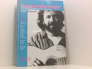 Septembertage /Días de Septiembre: Erinnerungen an Chile: Erinnerungen an Chile 1973. Span.-Dtsch. Buch.