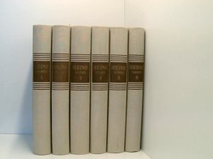 Heinrich Heine "Gesammelte Werke in 6 Bänden" Aufbau-Verlag Berlin 1951