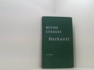 gebrauchtes Buch – Botho Strauß – Herkunft Botho Strauß