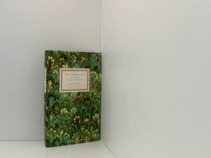 gebrauchtes Buch – Simm, Hans-Joachim und Johann Wolfgang Goethe – Wie herrlich leuchtet mir die Natur: Gedichte und Bilder (Insel-Bücherei) Gedichte und Bilder