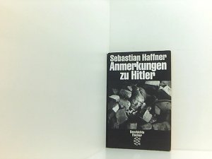 gebrauchtes Buch – Sebastian Haffner – Anmerkungen zu Hitler Sebastian Haffner