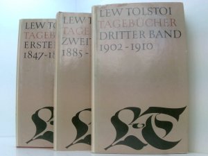 Tagebücher, Band 1: 1847-1884 / Band 2: 1885-1901 / Band 3: 1902-1910