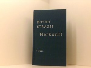 gebrauchtes Buch – Botho Strauß – Herkunft Botho Strauß