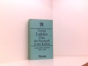 Über Die Vernunft in Der Kultur