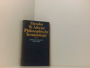 Philosophische Terminologie : Zur Einleitung, Band 1 Bd. 1.