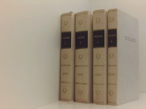 antiquarisches Buch – Wielands Werke in vier Bänden Bd. 1- Bd. 4