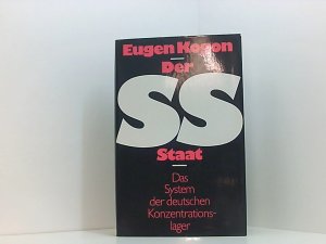 antiquarisches Buch – Eugen Kogon – Kogon der SS Staat, das System der deutschen Konzentrationslager, Bertelsmann Tb, 415 Seiten, Pläne